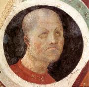 UCCELLO, Paolo Roundel with Head Sweden oil painting artist